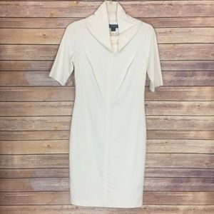 Ralph Lauren Cream Fitted Dress